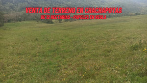 CHACHAPOYAS,  TERRENO EN VENTA DE 12 HECTAREAS (CHACHAPOYAS - PERU)