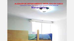 CUSCO – MAGISTERIO - ALQUILER DE DEPARTAMENTO AMOBLADO POR DÍAS