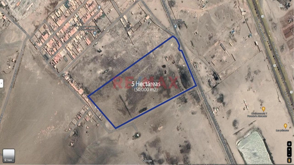 CHILCA - EN VENTA DE TERRENO INDUSTRIAL DE 5 HECTAREAS (CAÑETE - LIMA - PERÚ)