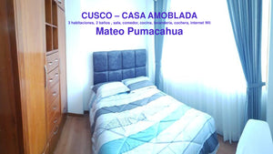 CUSCO - ALQUILER DE CASA AMOBLADA EN MATEO PUMACAHUA POR DÍAS, SEMANAS